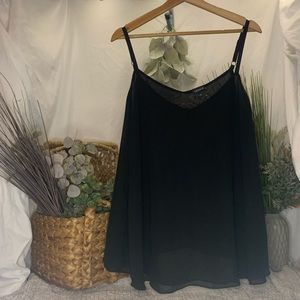 Torrid Chiffon Double Layer Swing Cami Size 2